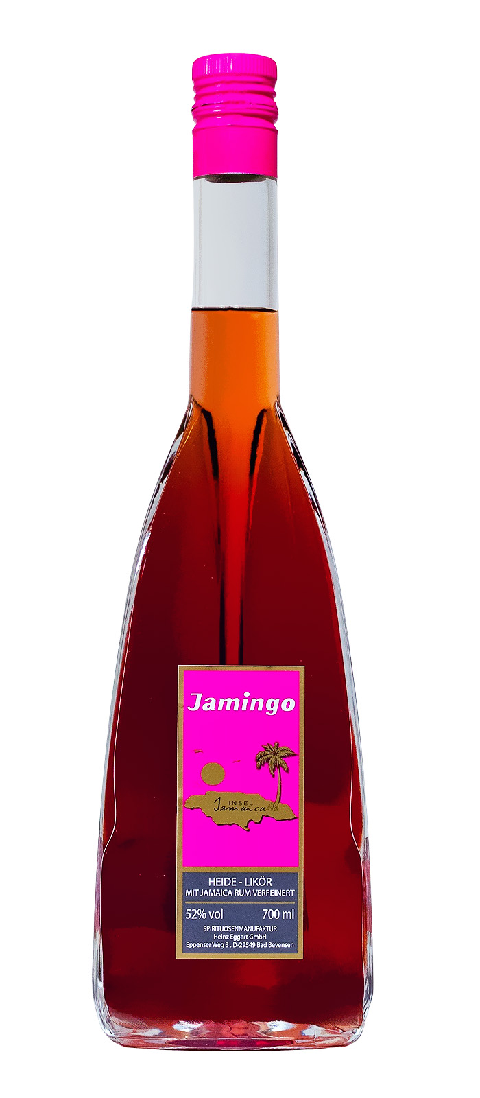 Jamingo 52 Heide-Liqueur Dreikant - 0,7L 52% vol