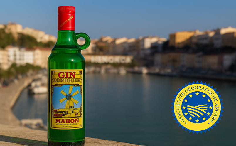 Gin de Mahón - Spirituose mit geografischer Angabe