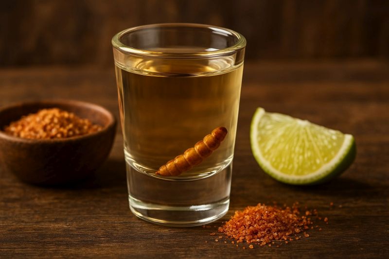 Was ist Mezcal? Herkunft, Herstellung und Mythen rund um den Agavenbrand Mezcal Gusano Shot