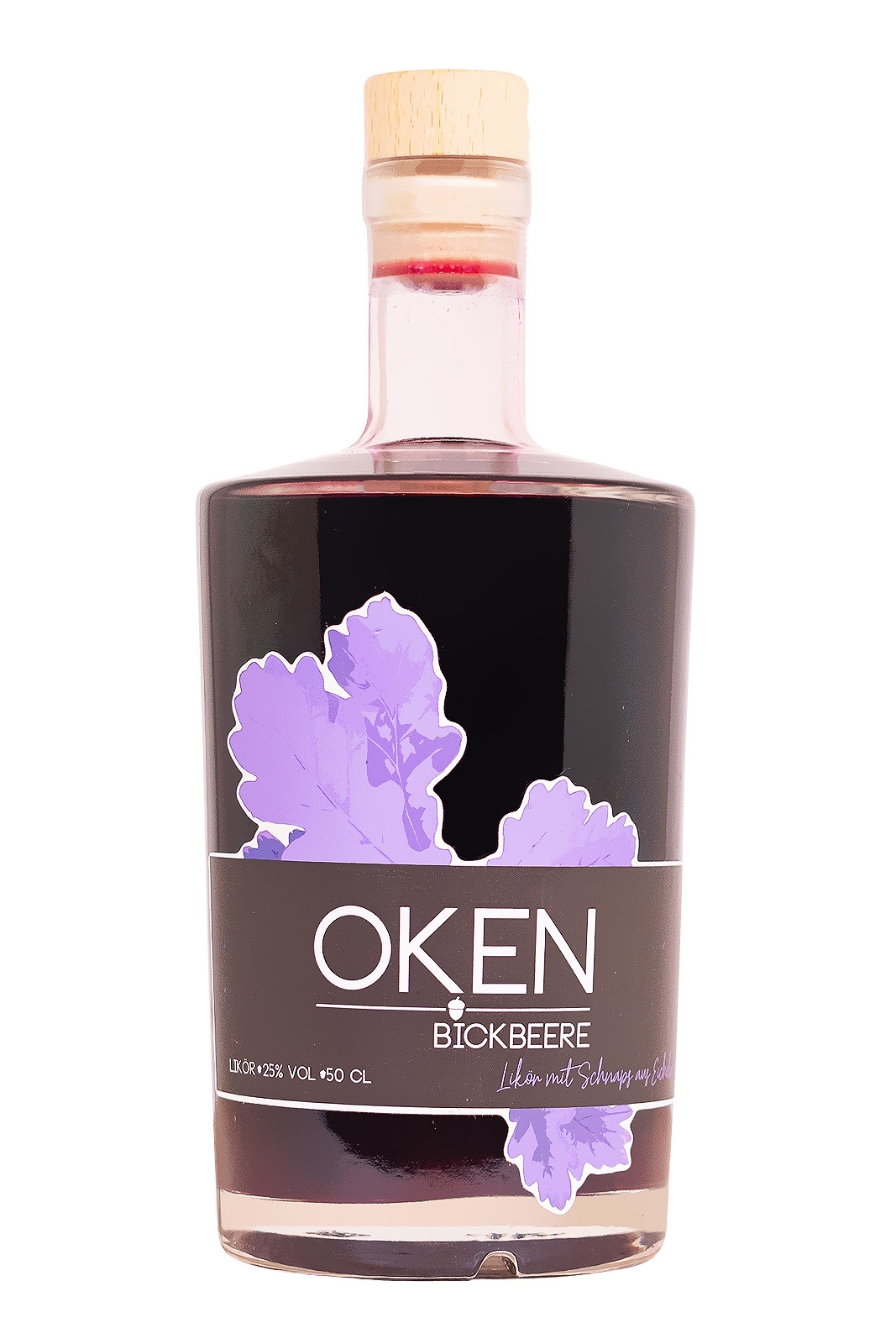 Oken Bickberre Likör mit Eichel-Schnaps - 0,5L 25% vol