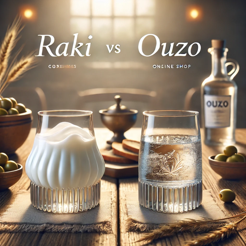 ouzo raki vergleich