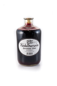 Hermann Löns Heidelbeerwein Apothekerflasche - 1 Liter 12,5% vol Hermann Löns Heidelbeerwein Apothekerflasche - 1 Liter 12,5% vol